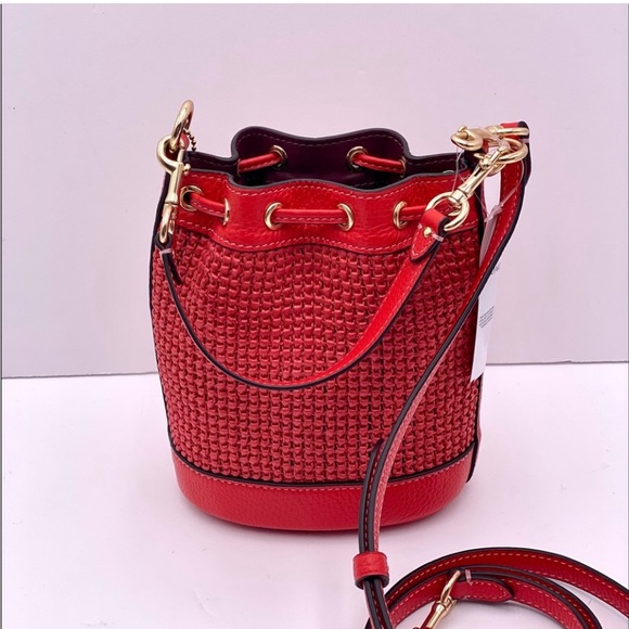 Coach Mini Dempsey Bucket Bag Crossbody With Coach Patch - Picture 9 of 12